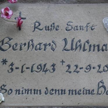 UHLMANN Gerhard 1948-2001