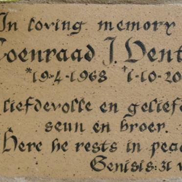VENTER Coenraad J. 1968-2011
