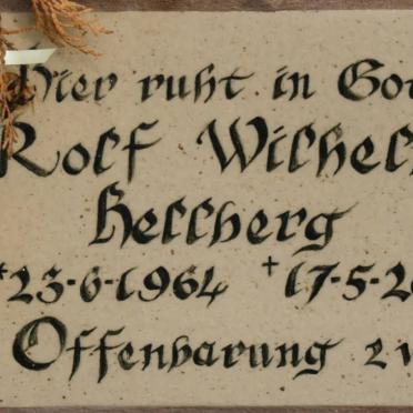 HELLBERG Rolf Wilhelm 1964-2008