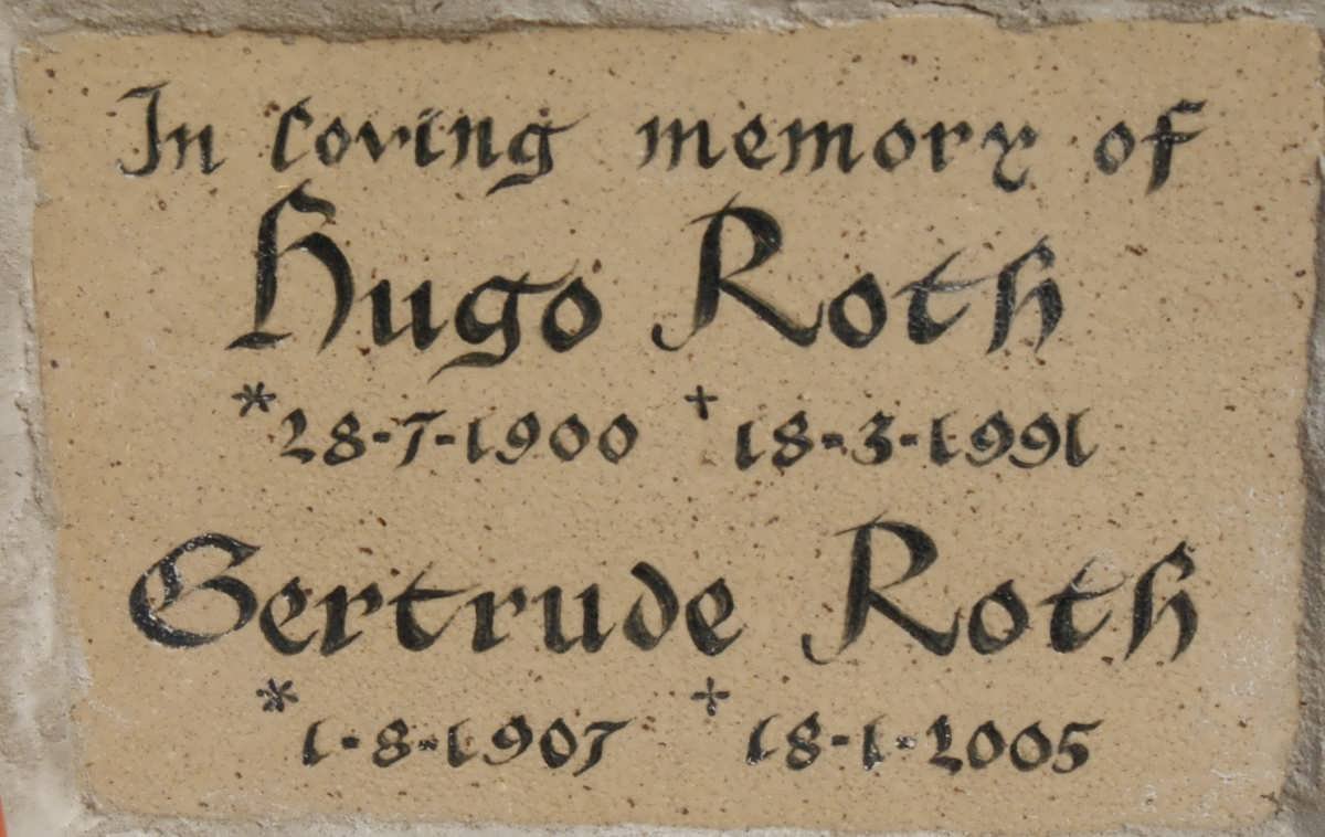 ROTH Hugo 1900-1991 &amp; Gertrude 1907-2005