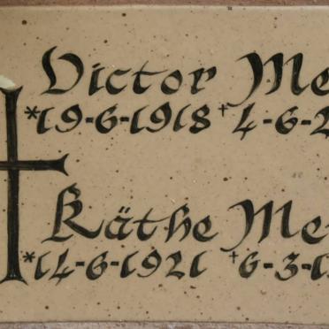 MEYER Victor 1918-2008 &amp; Käthe 1921-1995
