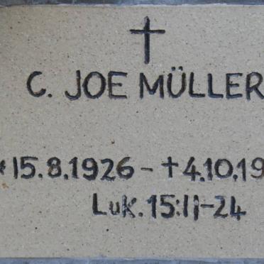 MÜLLER C. Joe 1926-1998