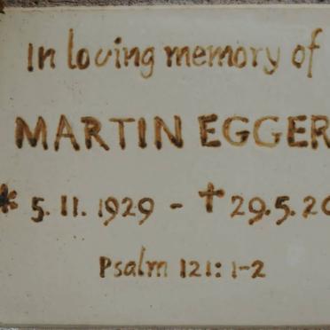 EGGERS Martin 1929-2007