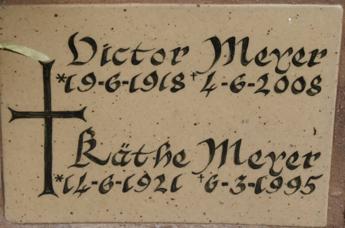 MEYER Victor 1918-2008 &amp; Käthe 1921-1995