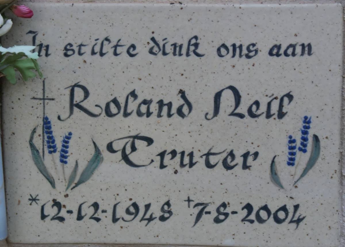 TRUTER Roland Neil 1948-2004
