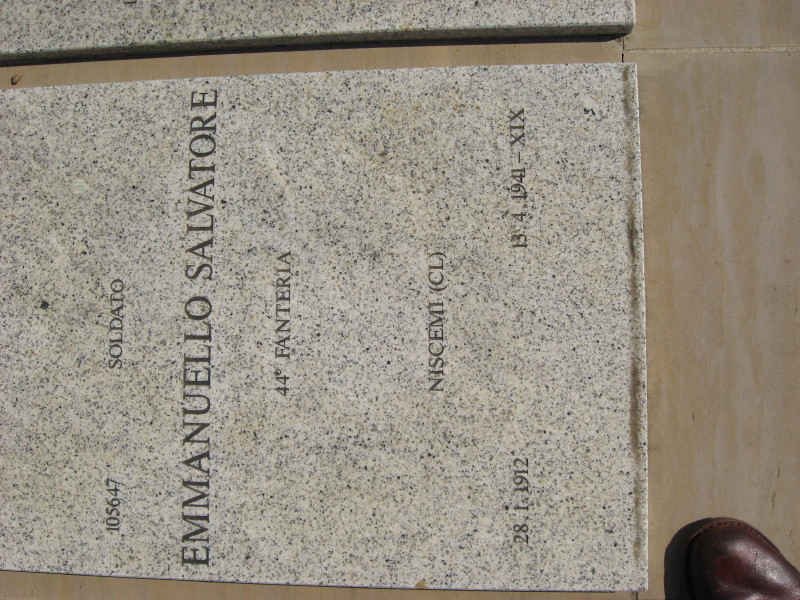 EMMANUELLO Salvatore 1912-1941