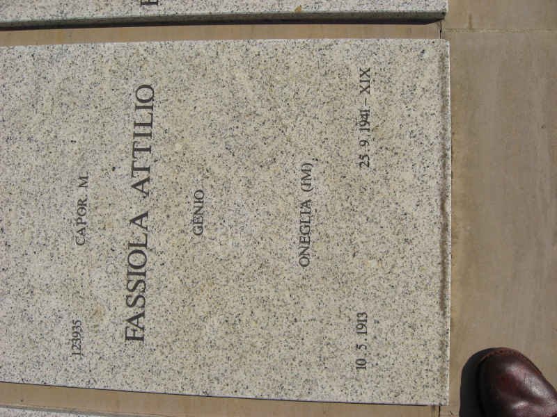 FASSIOLA Attilio 1913-1941