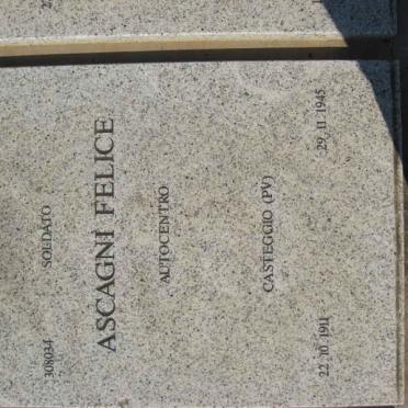 ASCAGNI Felice 1911-1945