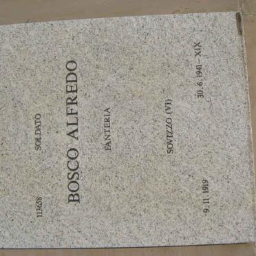 BOSCO Alfredo 1919-1941