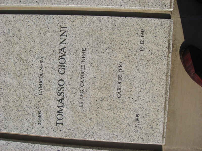 TOMASSO Giovanni 1909-1943