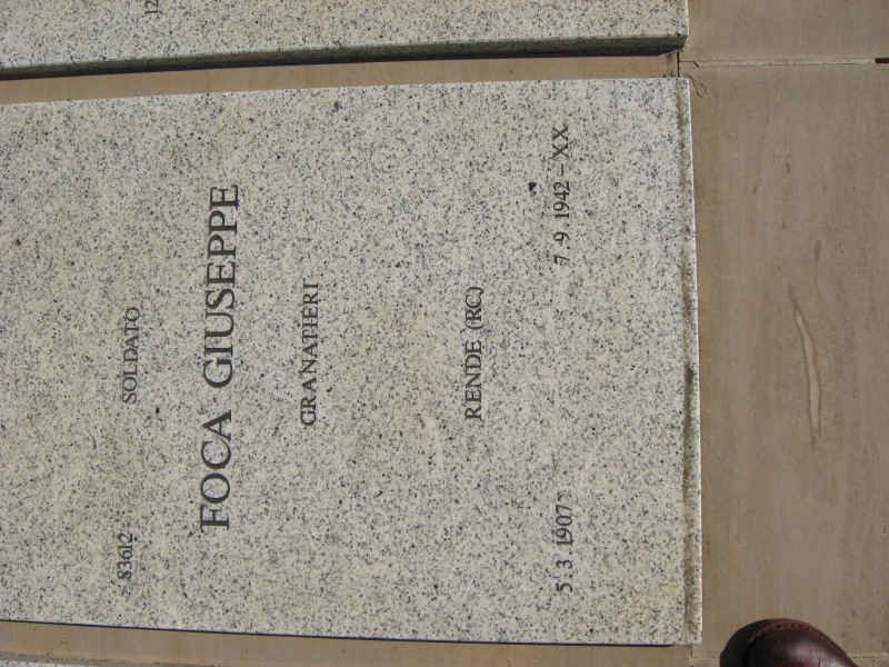 FOCA Giuseppe 1907-1942