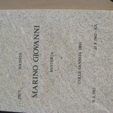 MARINO Giovanni 1912-1942