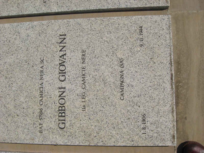 GIBBONI Giovanni 1906-1944