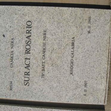 SURACI Rosario 1907-1946