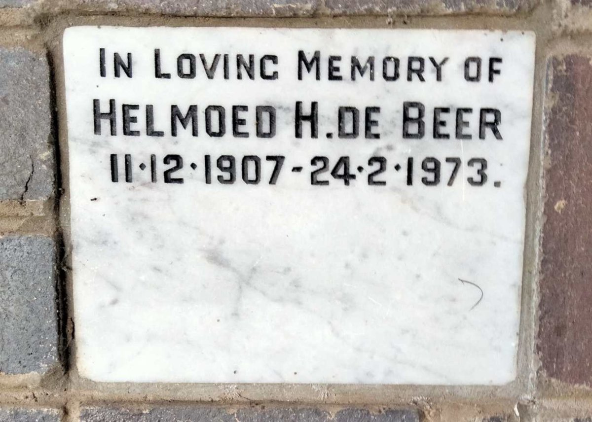 BEER Helmoed H., de 1907-1973