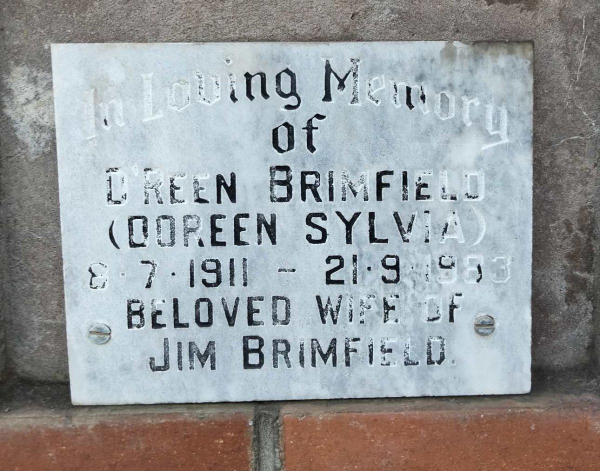 BRIMFIELD Doreen Sylvia 1911-1983