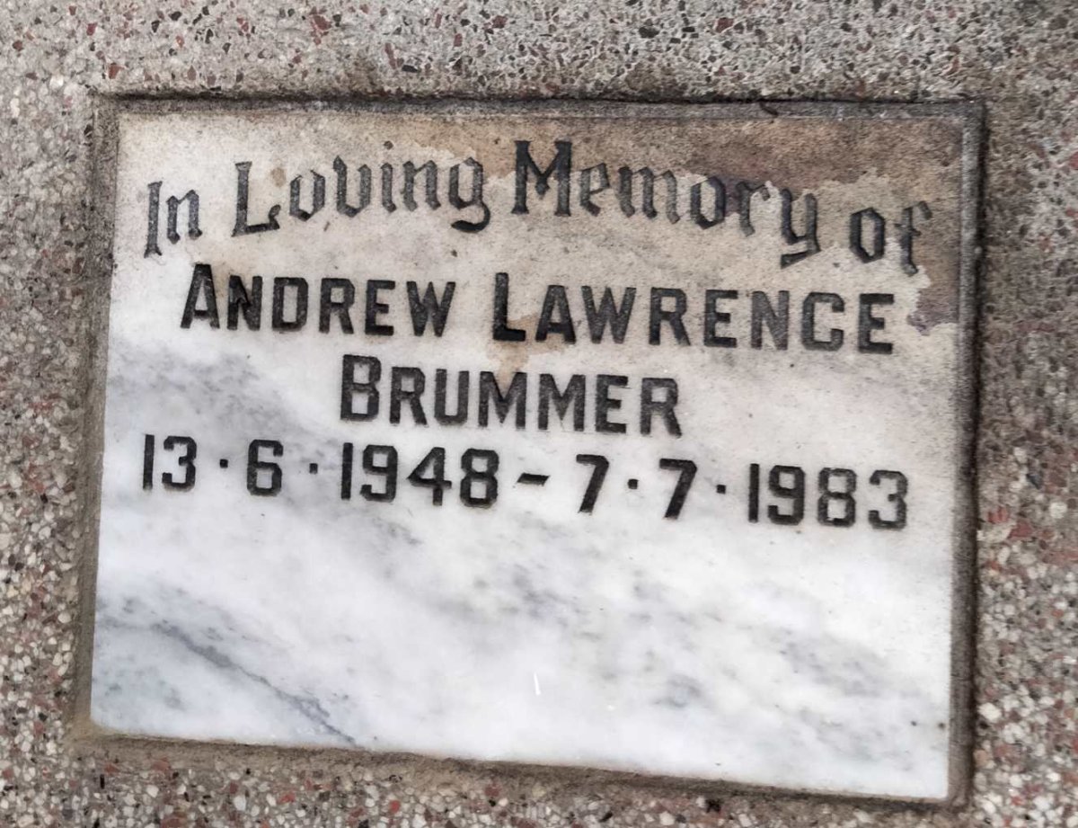 BRUMMER Andrew Lawrence 1948-1983