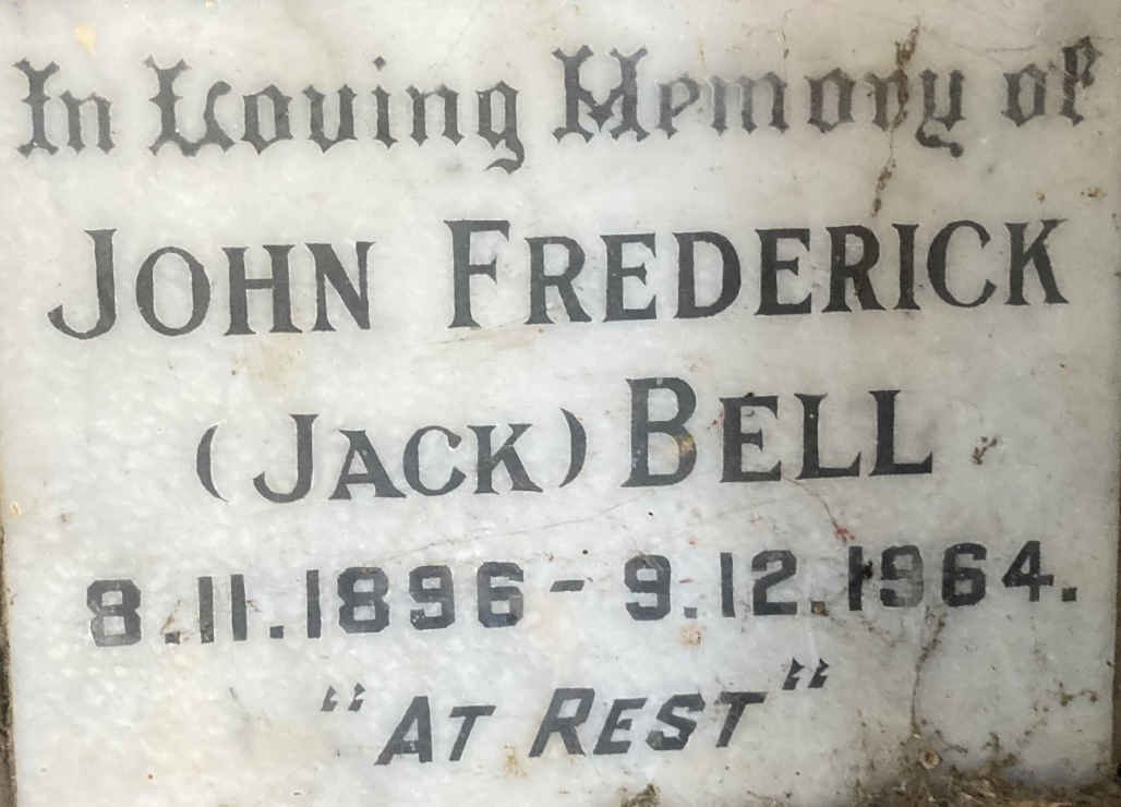 BELL John Frederick 1896-1964
