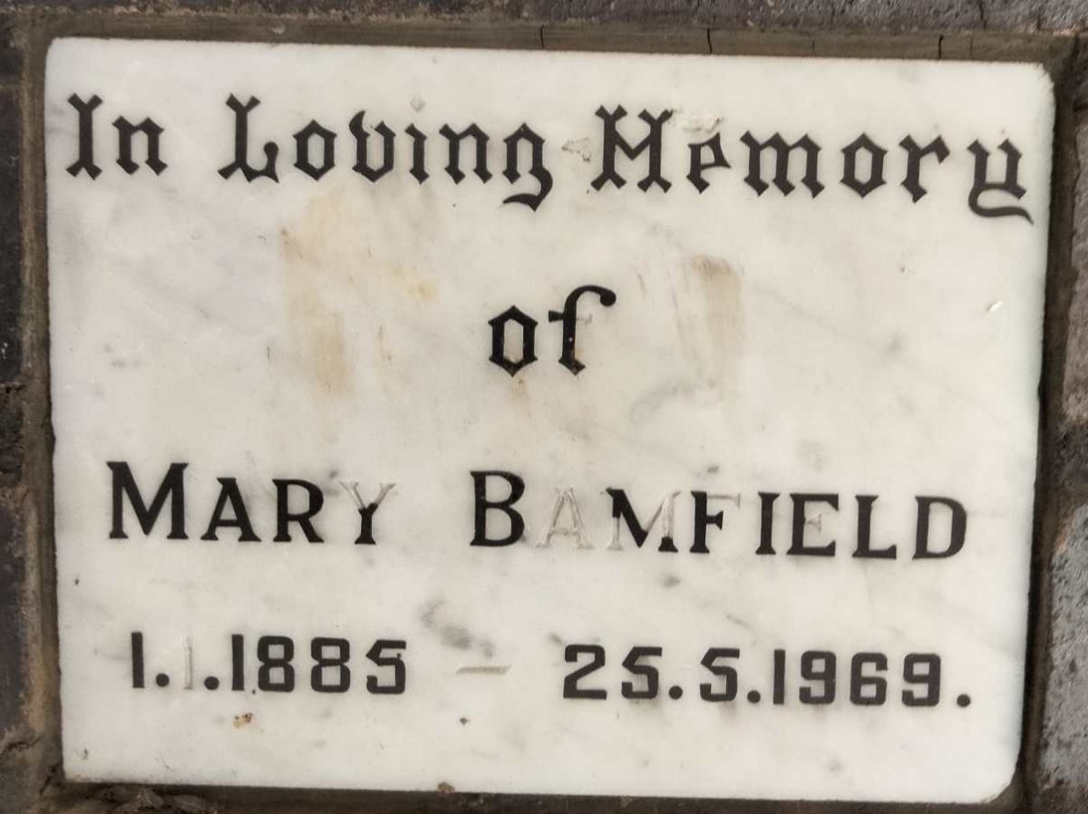 BAMFIELD Mary 1885-1969