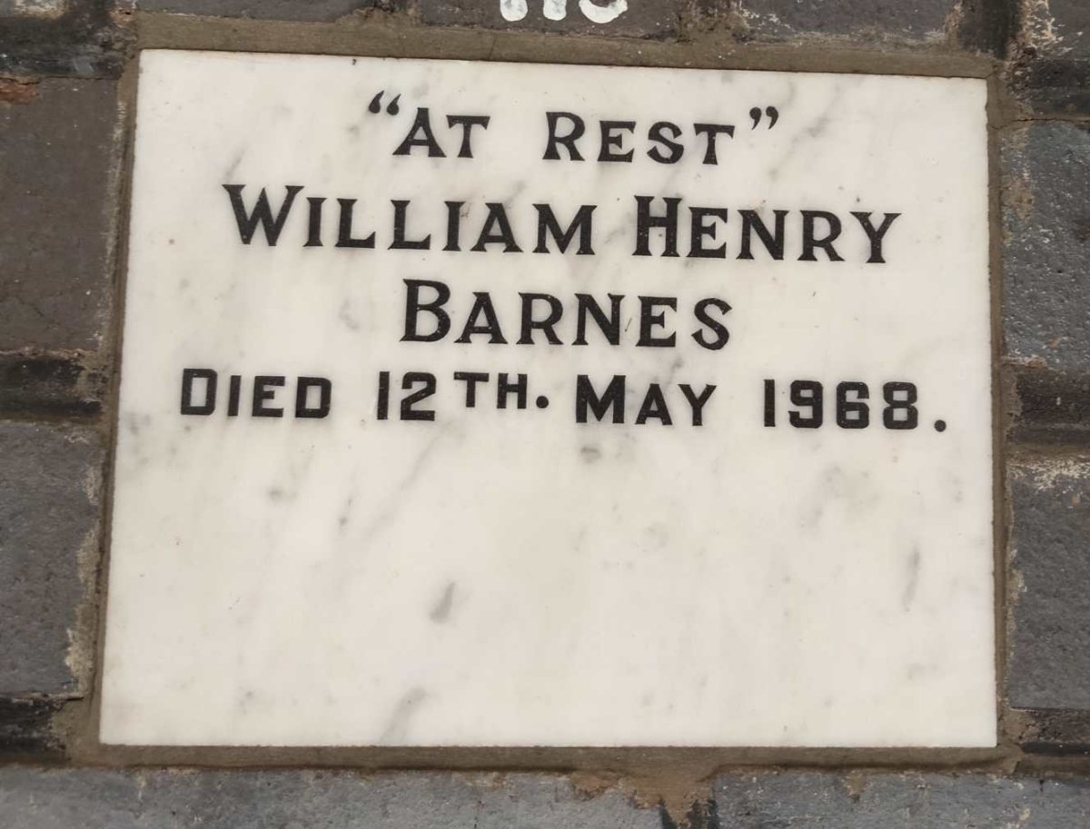 BARNES William Henry -1968