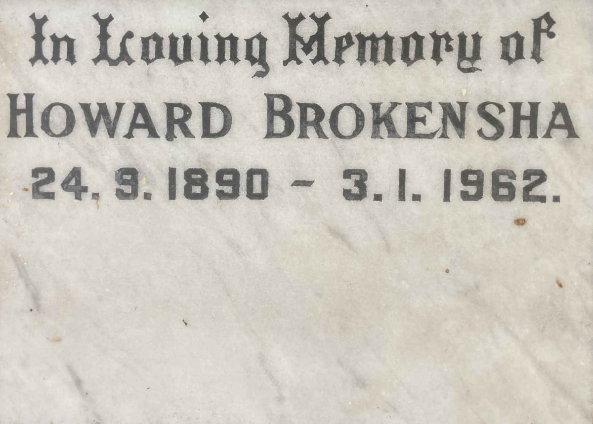 BROKENSHA Howard 1890-1962