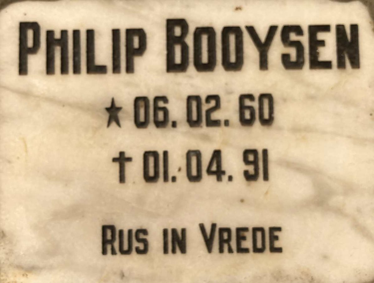 BOOYSEN Philip 1960-1991
