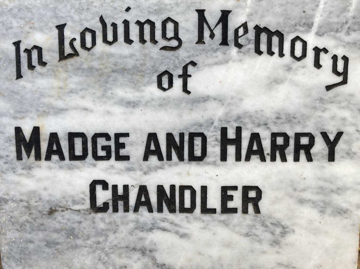 CHANDLER Harry & Madge
