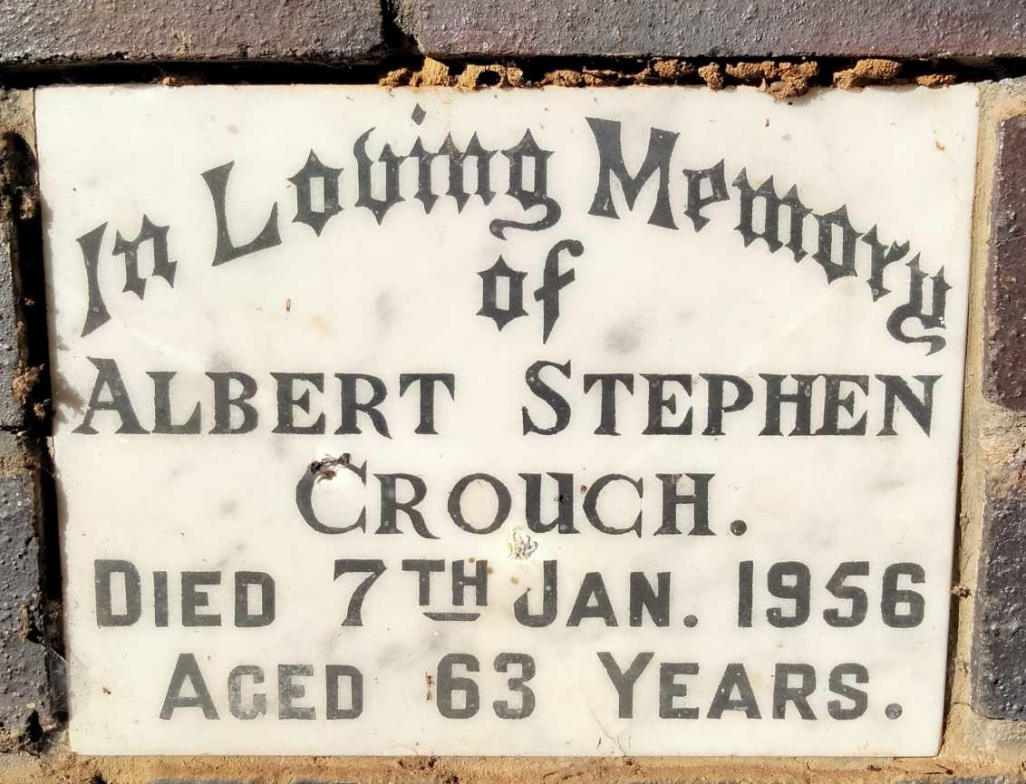 CROUCH Albert Stephen -1956
