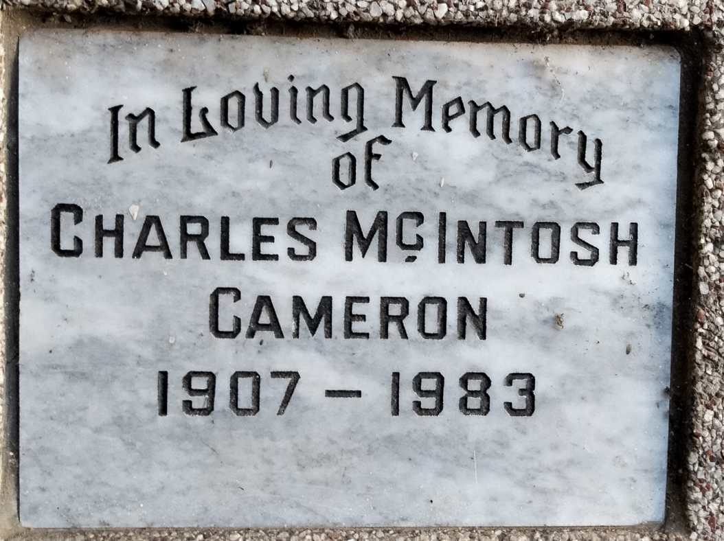CAMERON Charles McIntosh 1907-1983