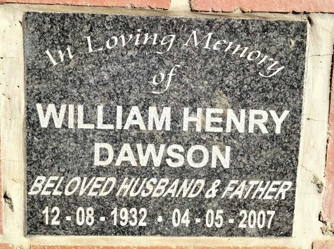 DAWSON William Henry 1932-2007