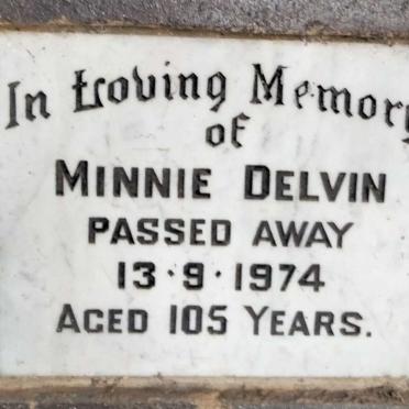 DELVIN Minnie -1974