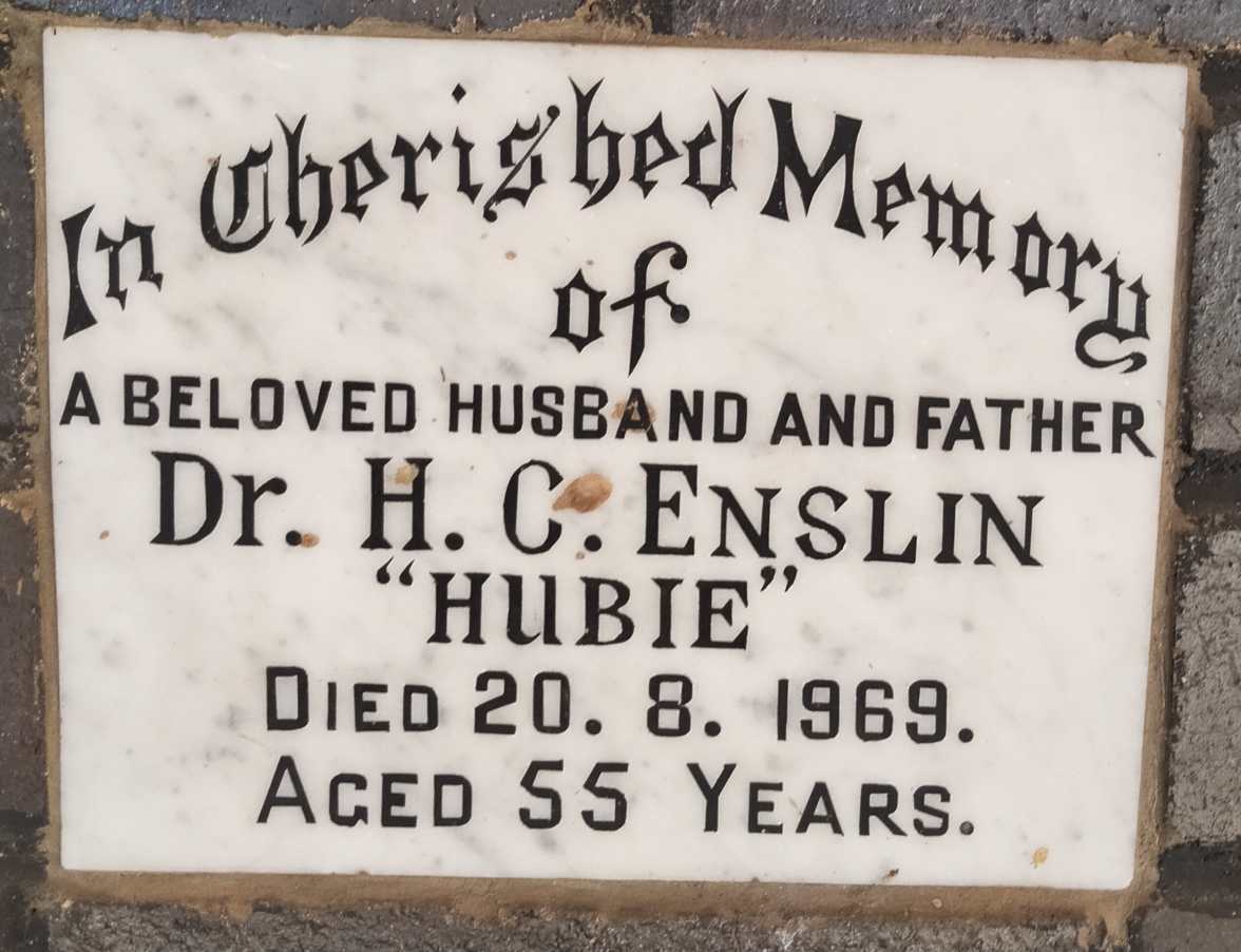 ENSLIN H.C. -1969