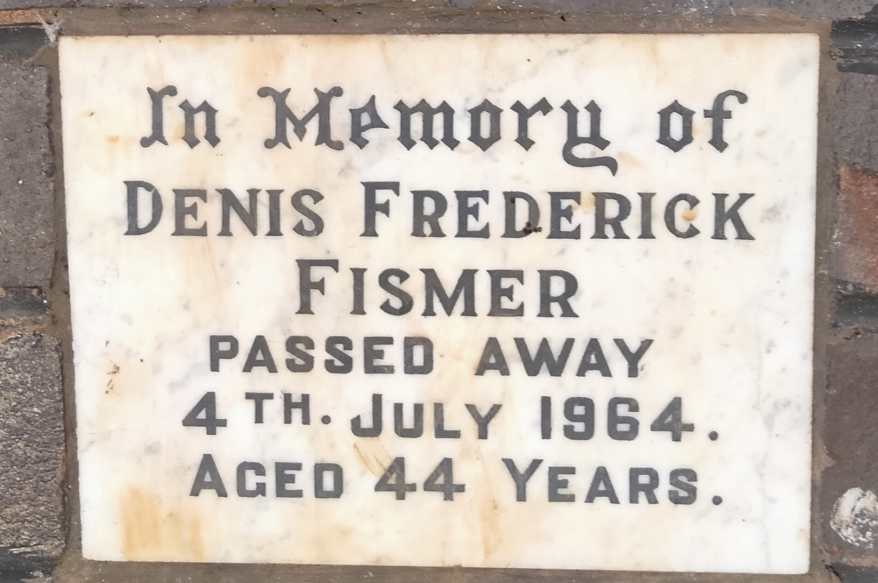 FISMER Denis Frederick -1964