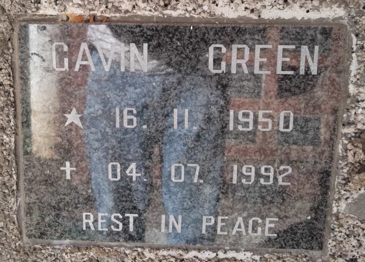 GREEN Gavin 1950-1992