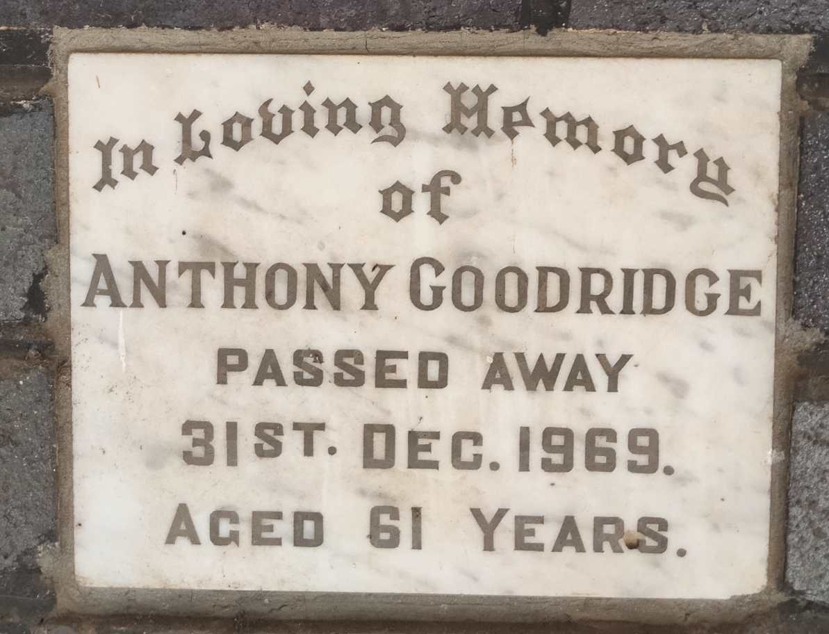 GOODRIDGE Anthony -1969