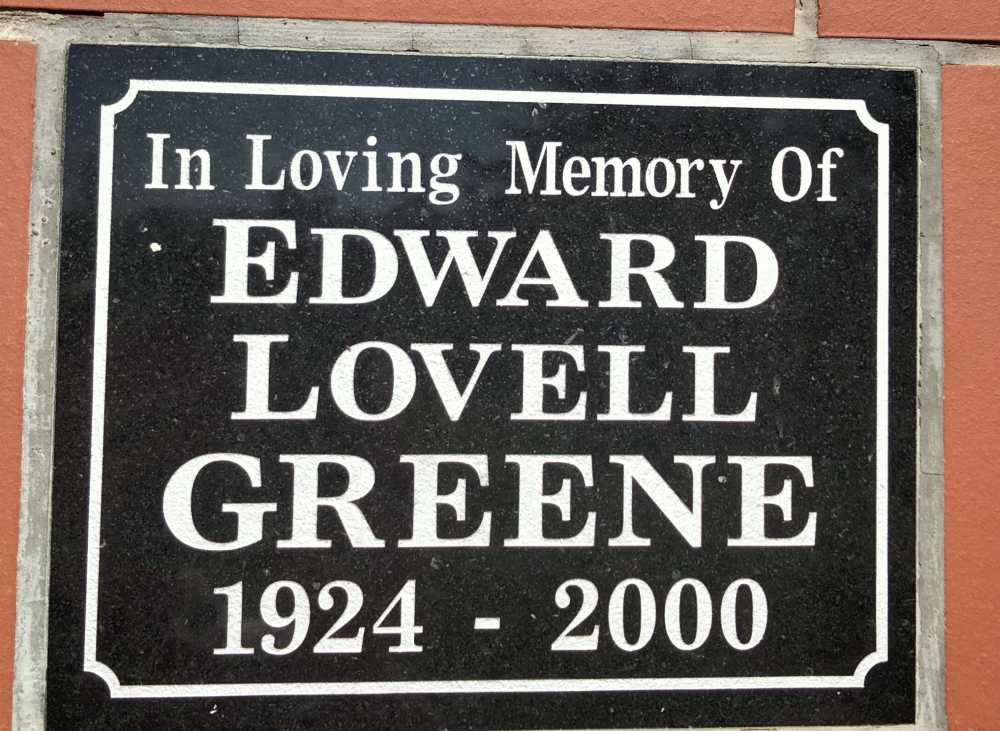 GREENE Edward Lovell 1924-2000