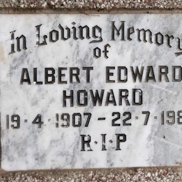 HOWARD Albert Edward 1907-1984