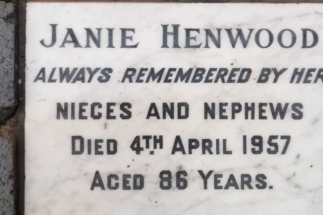 HENWOOD Janie -1957