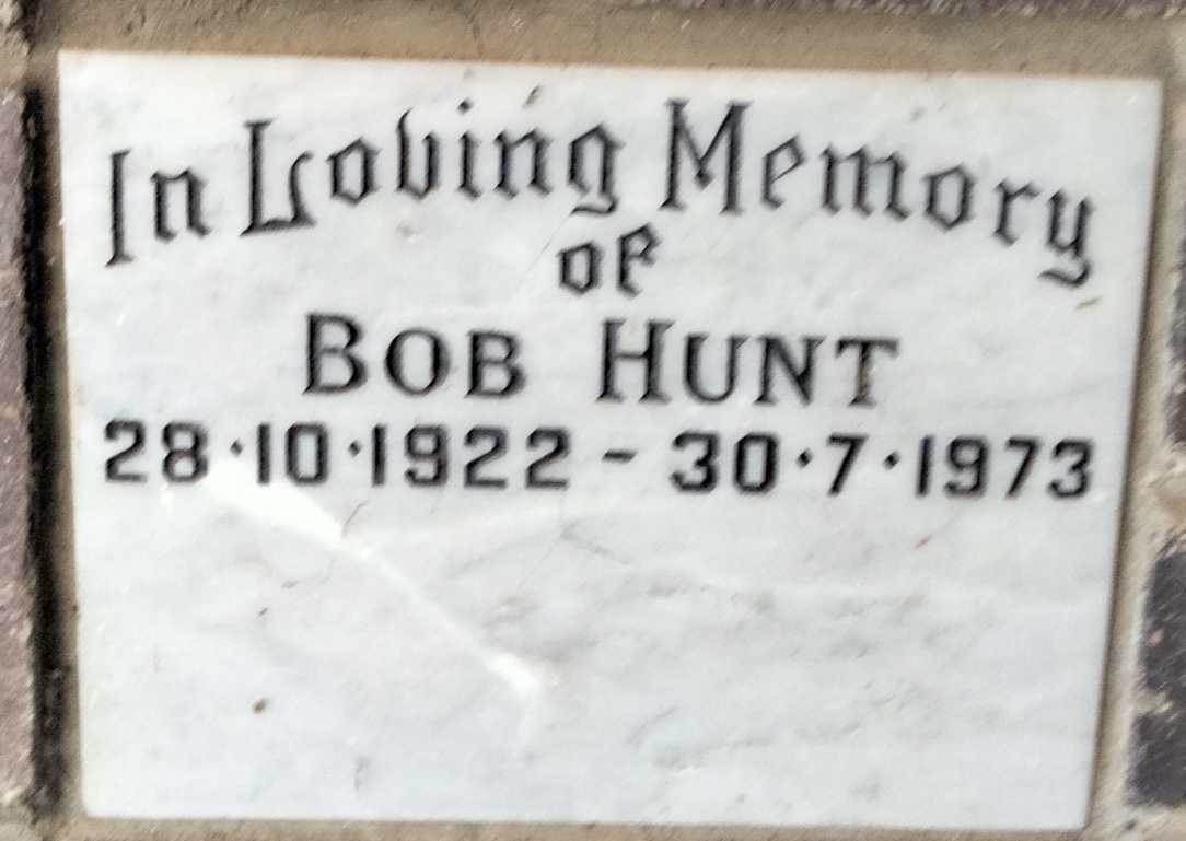HUNT Bob 1922-1973