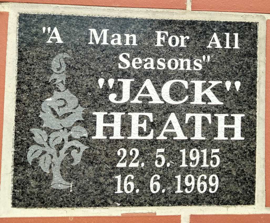 HEATH Jack 1915-1969