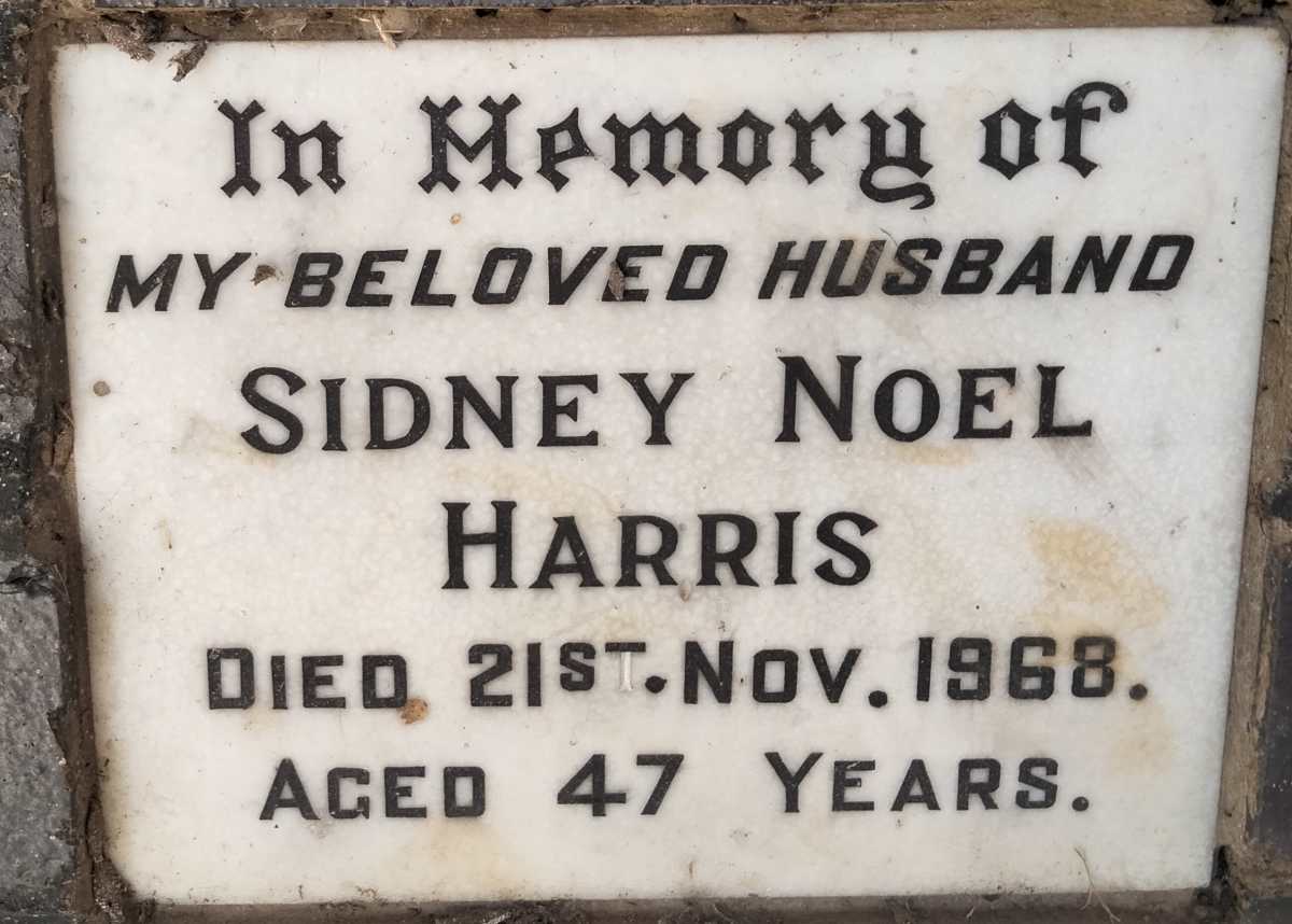 HARRIS Sidney Noel -1968