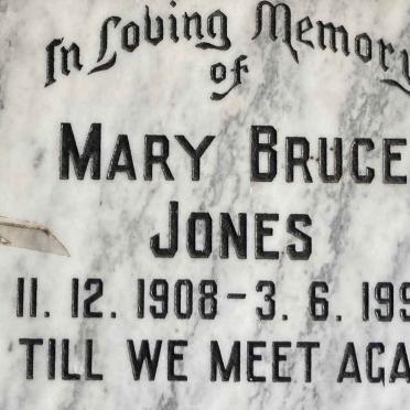 JONES Mary Bruce 1908-1994