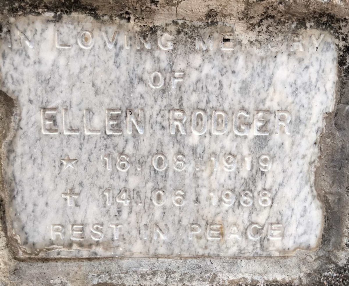 RODGER Ellen 1919-1988