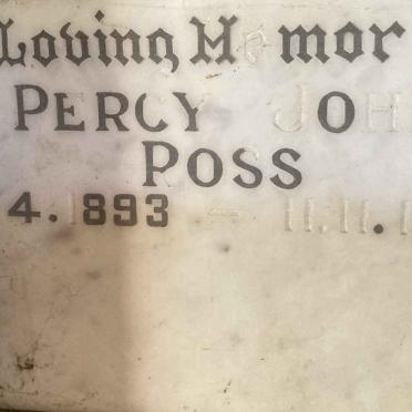 ROSS Percy John 1893-1968