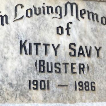 SAVY Kitty 1901-1986