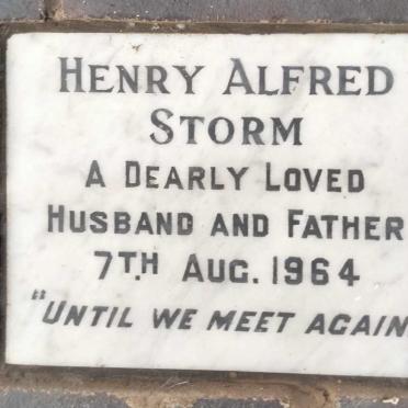 STORM Henry Alfred -1964
