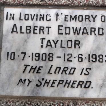 TAYLOR Albert Edward 1908-1983