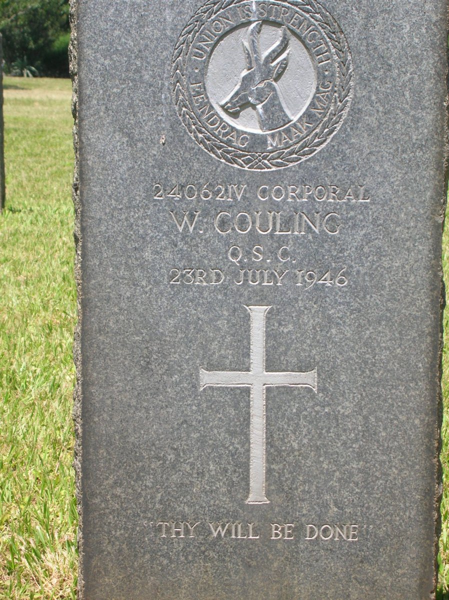 COULING W. -1946