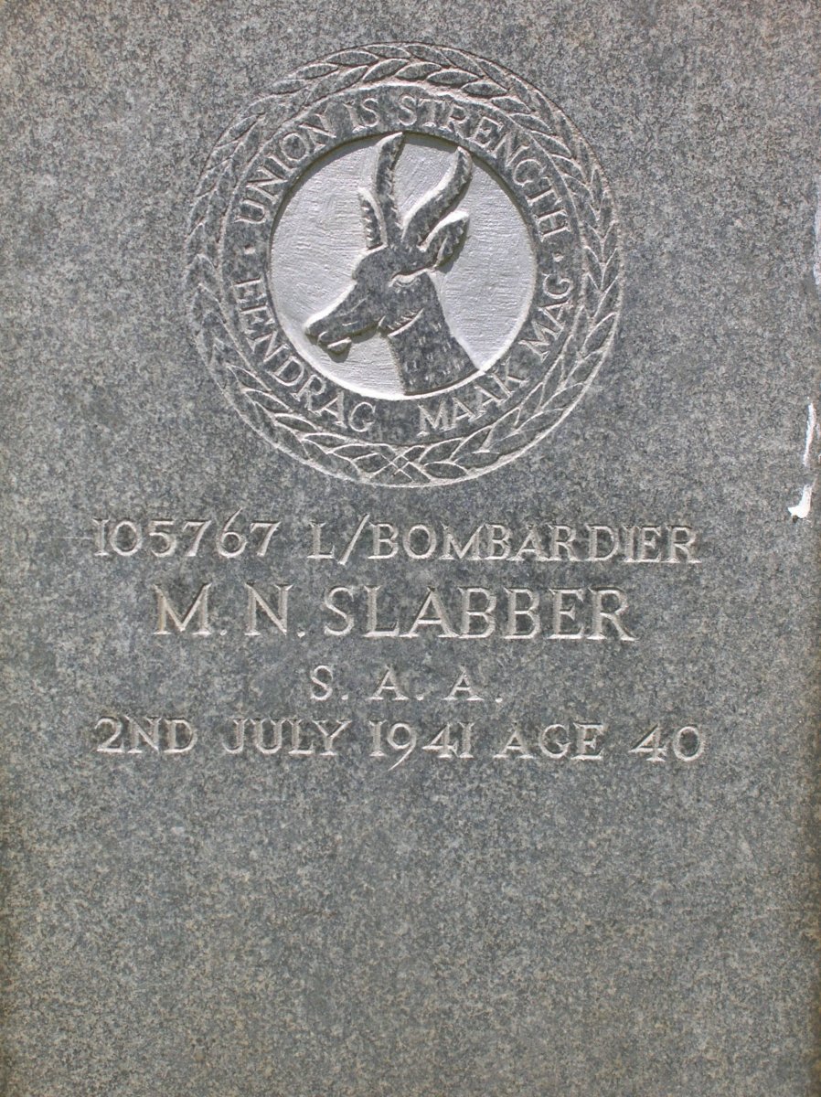 SLABBER M.N. -1941