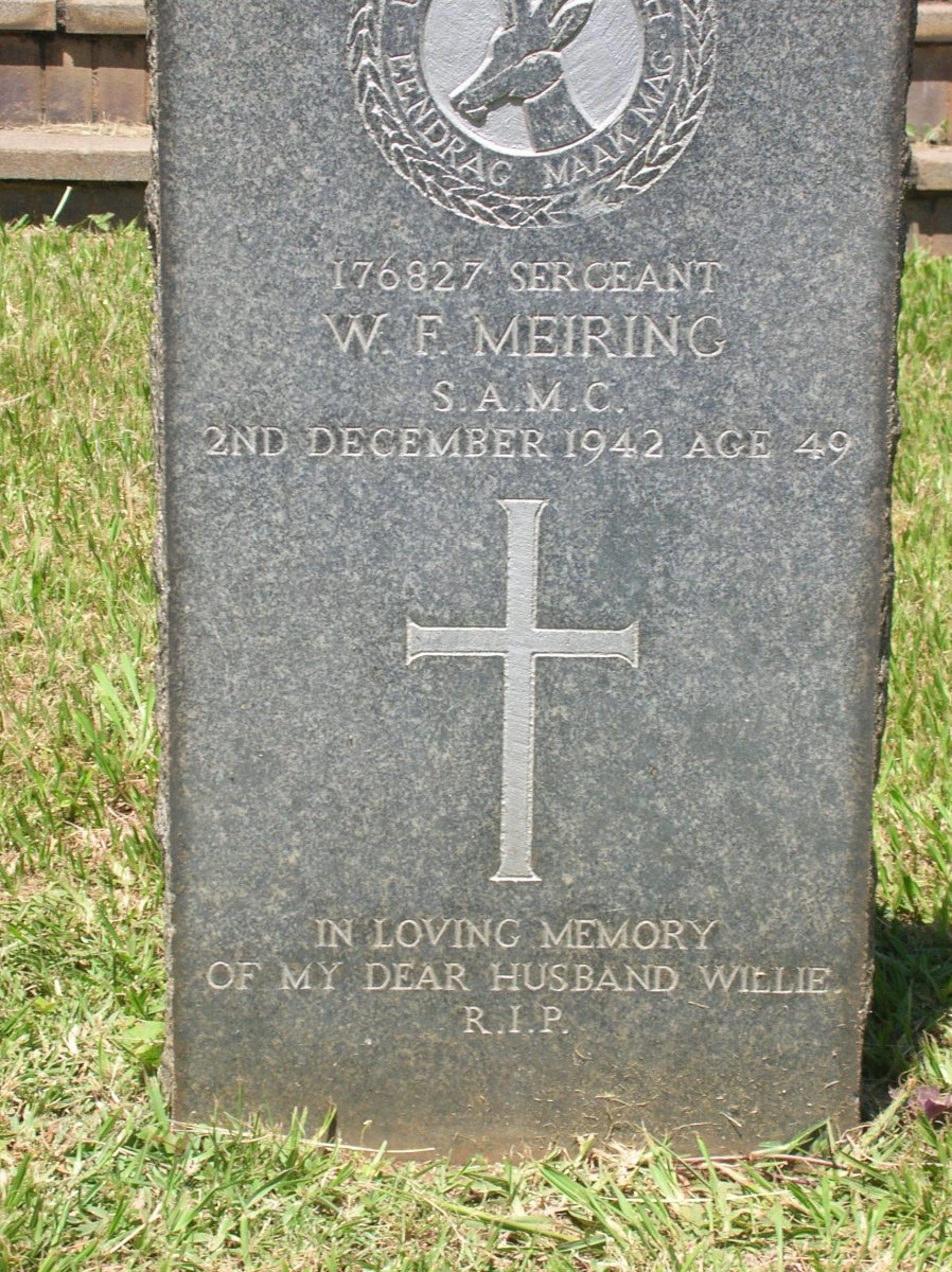 MEIRING W.F. -1942